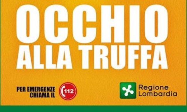 Attenzione alle truffe!